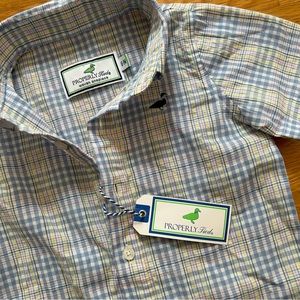 NWT Properly Tied Woven One Piece | 6-9 Months